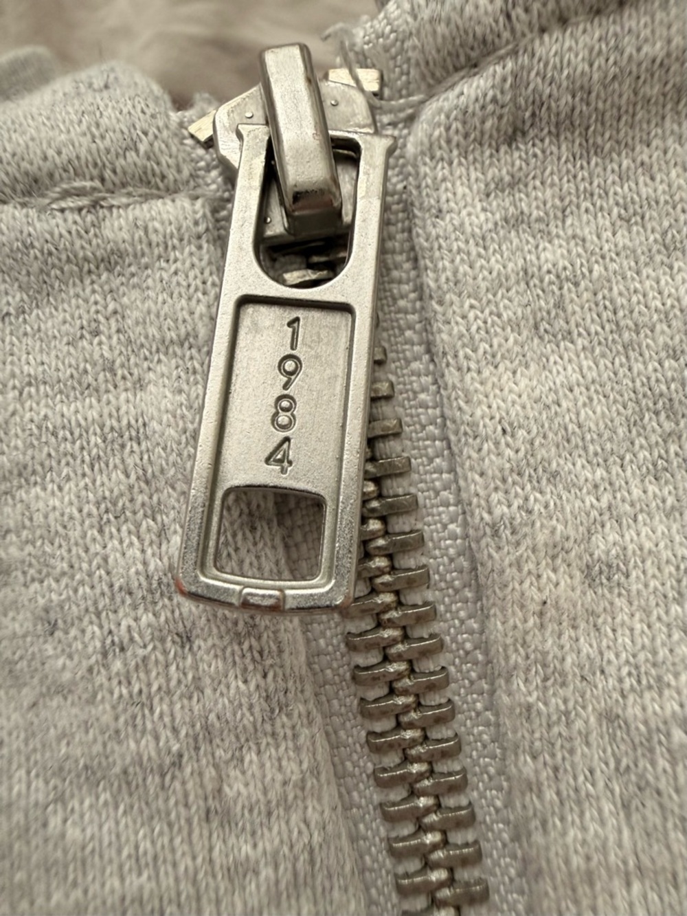 Brandy Melville front zip hoodie